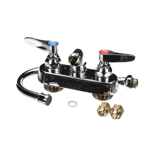 (image for) T&S Brass B-1146-02A WORKBOARD FAUCET, 4 WALL MOUNT, 017907-4